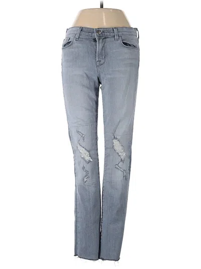 Pre-owned J Brand Jeans In Silver
