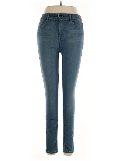 Pre-owned J Brand Jeggings In Blue