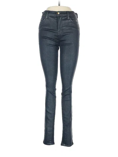 Pre-owned J Brand Jeggings In Blue