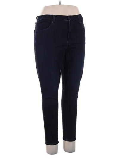 Pre-owned J Brand Jeggings In Blue