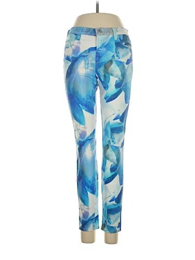 Pre-owned J Brand Jeggings In Blue