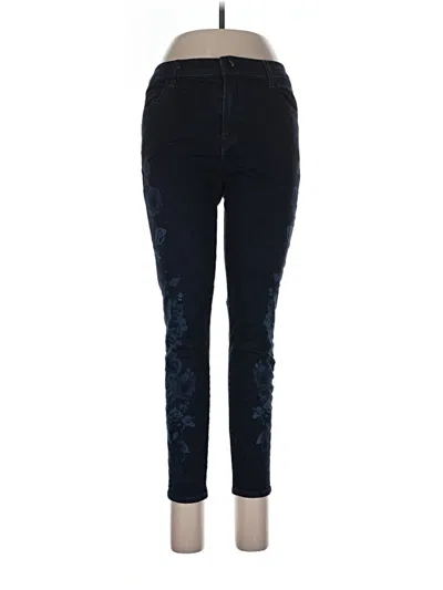 Pre-owned J Brand Jeggings In Blue