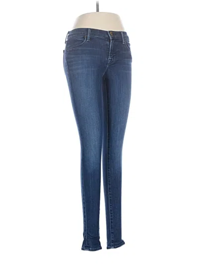 Pre-owned J Brand Jeggings In Blue