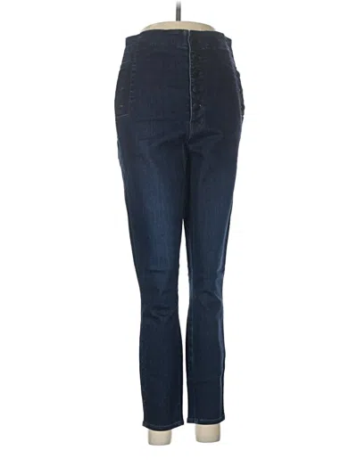 Pre-owned J Brand Jeggings In Blue