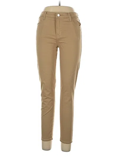 Pre-owned J Brand Jeggings In Brown