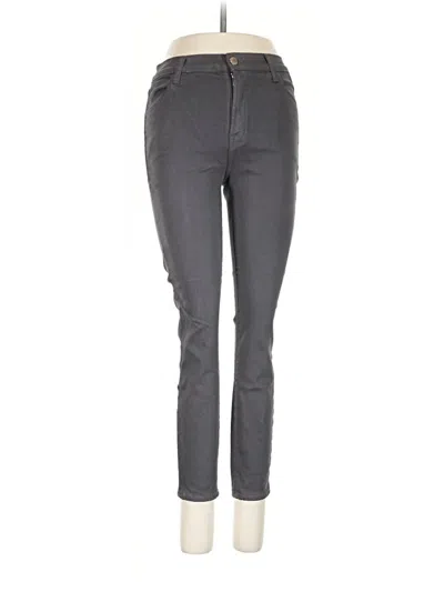 Pre-owned J Brand Jeggings In Gray