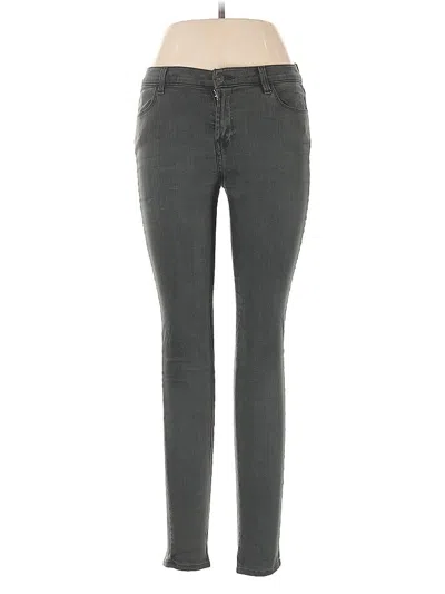Pre-owned J Brand Jeggings In Green