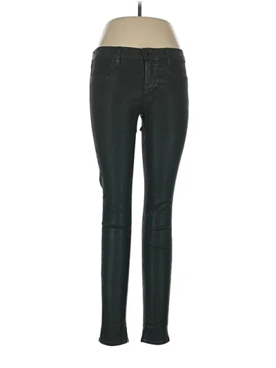 Pre-owned J Brand Jeggings In Green