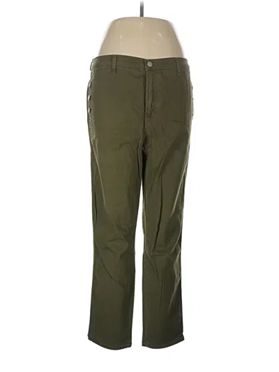 Pre-owned J Brand Jeggings In Green