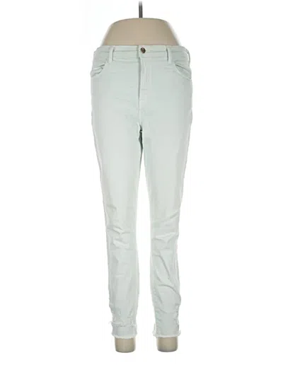Pre-owned J Brand Jeggings In Green