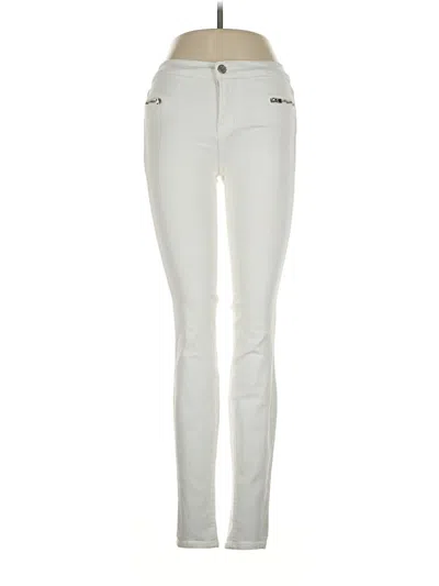 Pre-owned J Brand Jeggings In Ivory