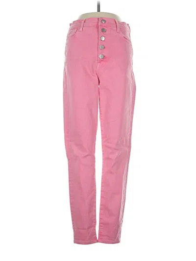 Pre-owned J Brand Jeggings In Pink