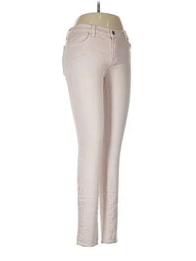 Pre-owned J Brand Jeggings In White