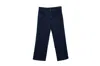 J Brand Joan High Rise Wide Leg Crop Jeans In Blue Cotton In Blue