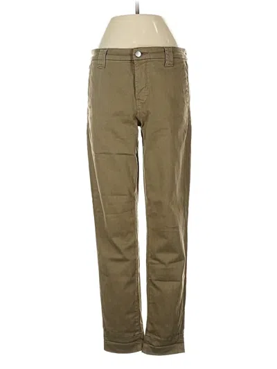 Pre-owned J Brand Khaki Pant In Green