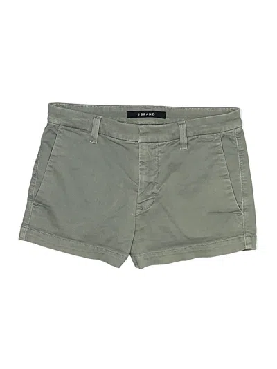 Pre-owned J Brand Khaki Shorts In Green