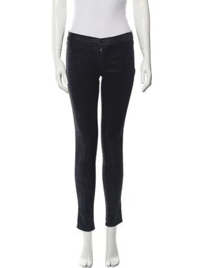 Pre-owned J Brand Legging Matte Boa Skinny Leg Pants In Black