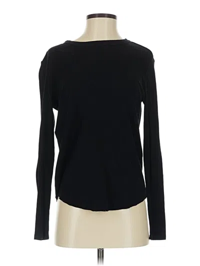 Pre-owned J Brand Long Sleeve T-shirt In Black