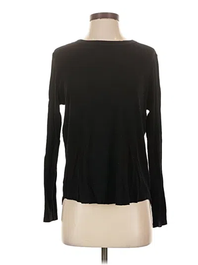 Pre-owned J Brand Long Sleeve T-shirt In Black