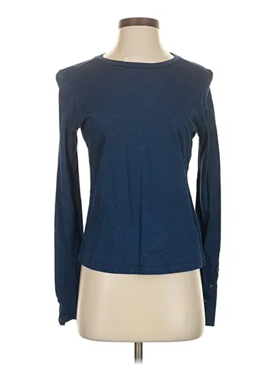 Pre-owned J Brand Long Sleeve T-shirt In Blue
