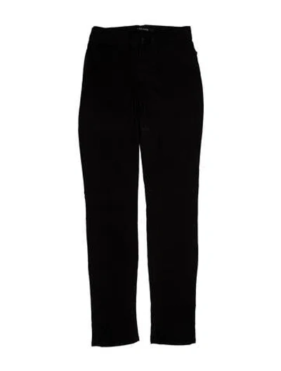 Pre-owned J Brand Low-rise Skinny Leg Jeans In Black