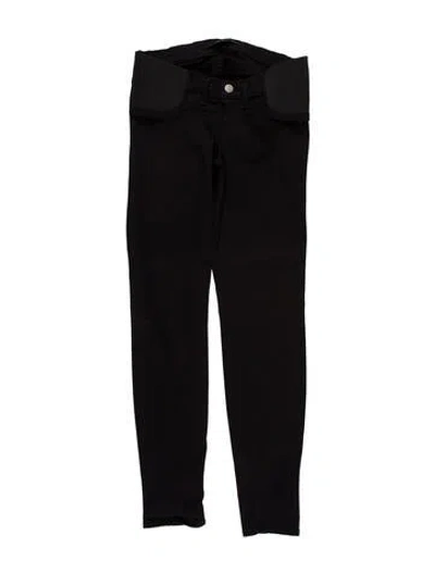 Pre-owned J Brand Low-rise Skinny Leg Jeans In Black