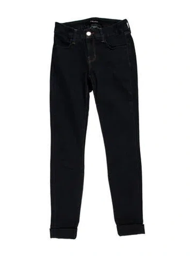 Pre-owned J Brand Low-rise Skinny Leg Jeans In Blue