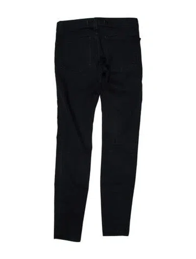 Pre-owned J Brand Low-rise Skinny Leg Jeans In Blue