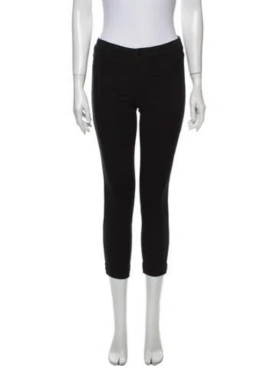 Pre-owned J Brand Mid-rise Skinny Leg Jeans In Black