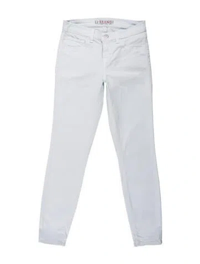 Pre-owned J Brand Mid-rise Skinny Leg Jeans In Blue