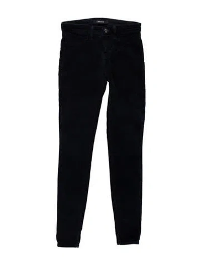 Pre-owned J Brand Mid-rise Skinny Leg Jeans In Blue