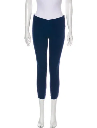 Pre-owned J Brand Mid-rise Skinny Leg Jeans In Blue