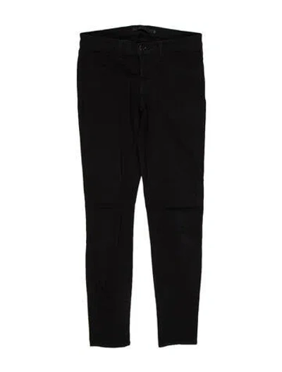 Pre-owned J Brand Mid-rise Skinny Leg Jeans In Blue
