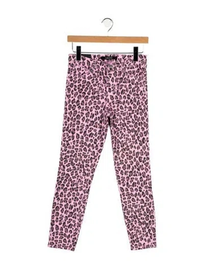 Pre-owned J Brand Mid-rise Skinny Leg Jeans In Pink