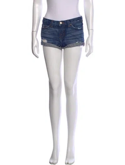 Pre-owned J Brand Mini Shorts In Blue