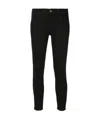 J Brand Riveted Skinny Jeans In Black