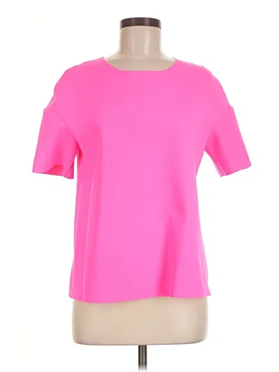Pre-owned J Brand Short Sleeve T-shirt In Pink