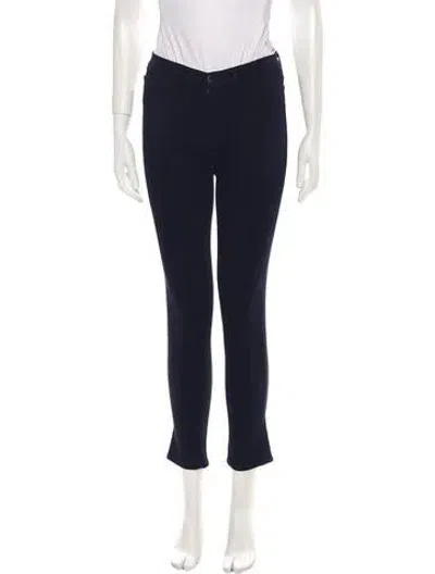 Pre-owned J Brand Skinny Leg Pants In Black
