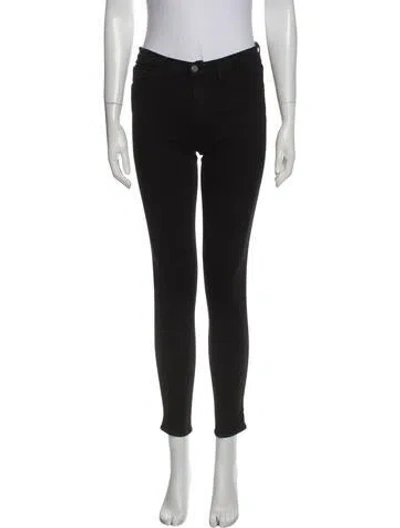 Pre-owned J Brand Skinny Leg Pants In Black