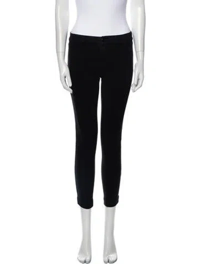 Pre-owned J Brand Skinny Leg Pants In Black