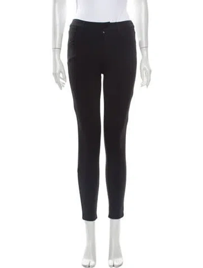 Pre-owned J Brand Skinny Leg Pants In Black