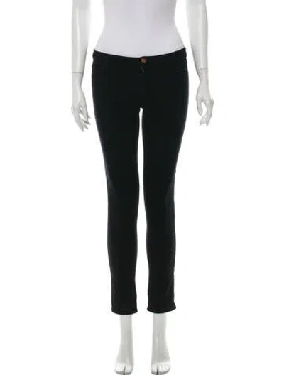 Pre-owned J Brand Skinny Leg Pants In Black