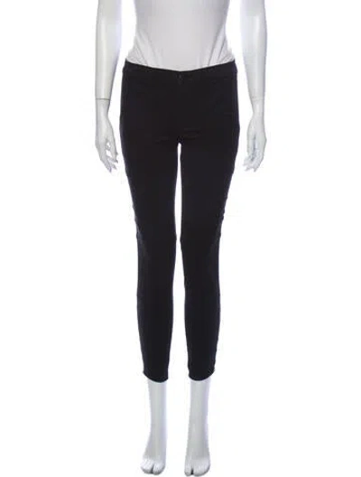 Pre-owned J Brand Skinny Leg Pants In Black