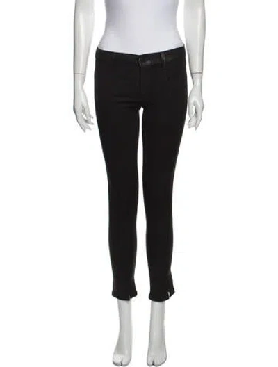 Pre-owned J Brand Skinny Leg Pants In Black