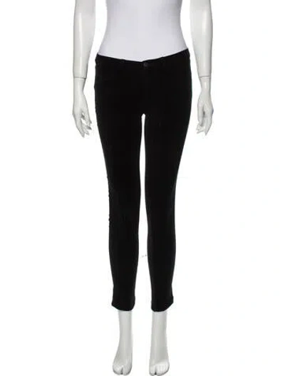Pre-owned J Brand Skinny Leg Pants In Black