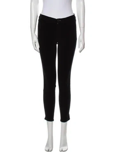 Pre-owned J Brand Skinny Leg Pants In Black