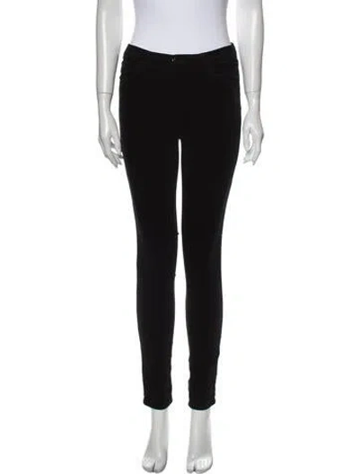 Pre-owned J Brand Skinny Leg Pants In Black