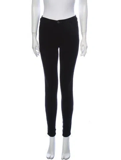 Pre-owned J Brand Skinny Leg Pants In Black
