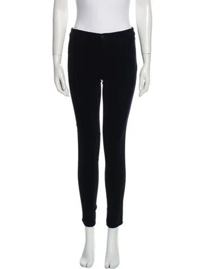 Pre-owned J Brand Skinny Leg Pants In Black
