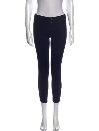 Pre-owned J Brand Skinny Leg Pants In Black